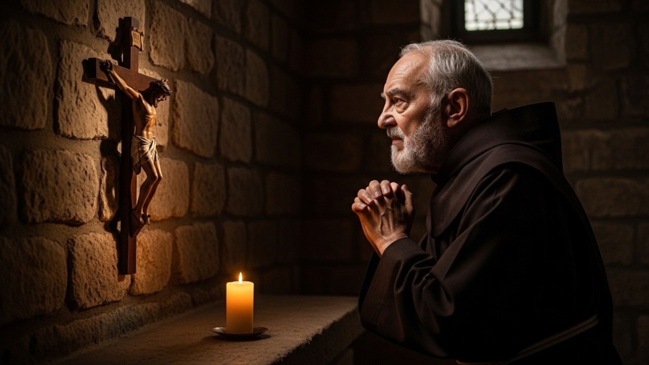 Potente Canto Gregoriano per Padre Pio ✝️ Preghiera Profonda e Pace