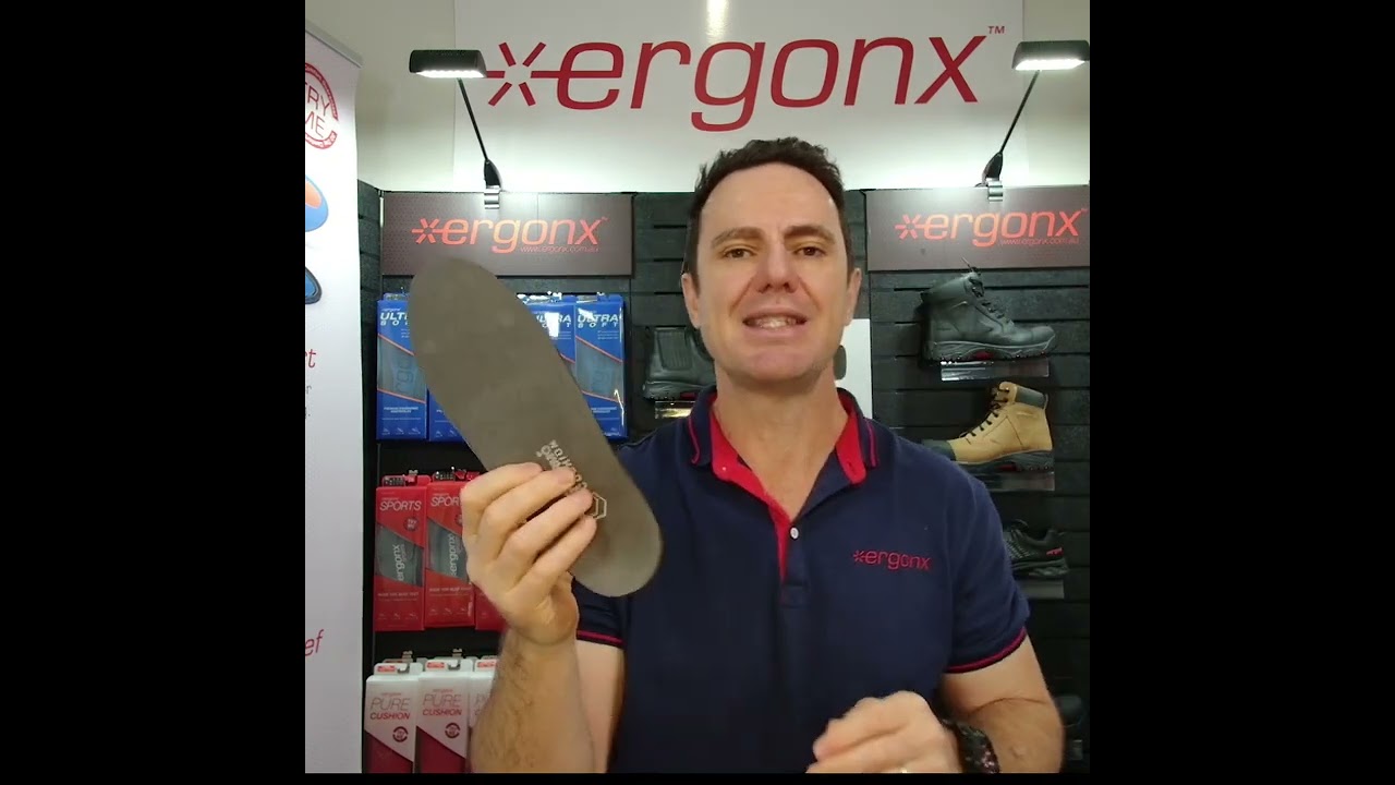 Ultimate Arch Support! Ergonx Thermo Cushion Orthotics - Heat Moldable & Cnc Milled