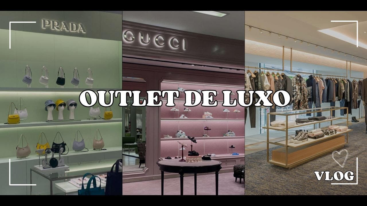 OUTLET  DE LUXO NA HOLANDA :  #Prada #dolcegabbana  #Gucci #versace #VLOG