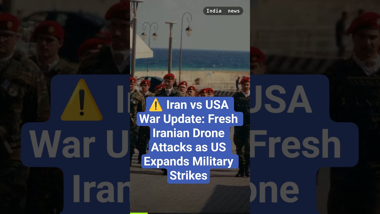 Iran vs USA War LIVE: Iran Launches Fresh Drone Attacks, US Continues Military Strikes
