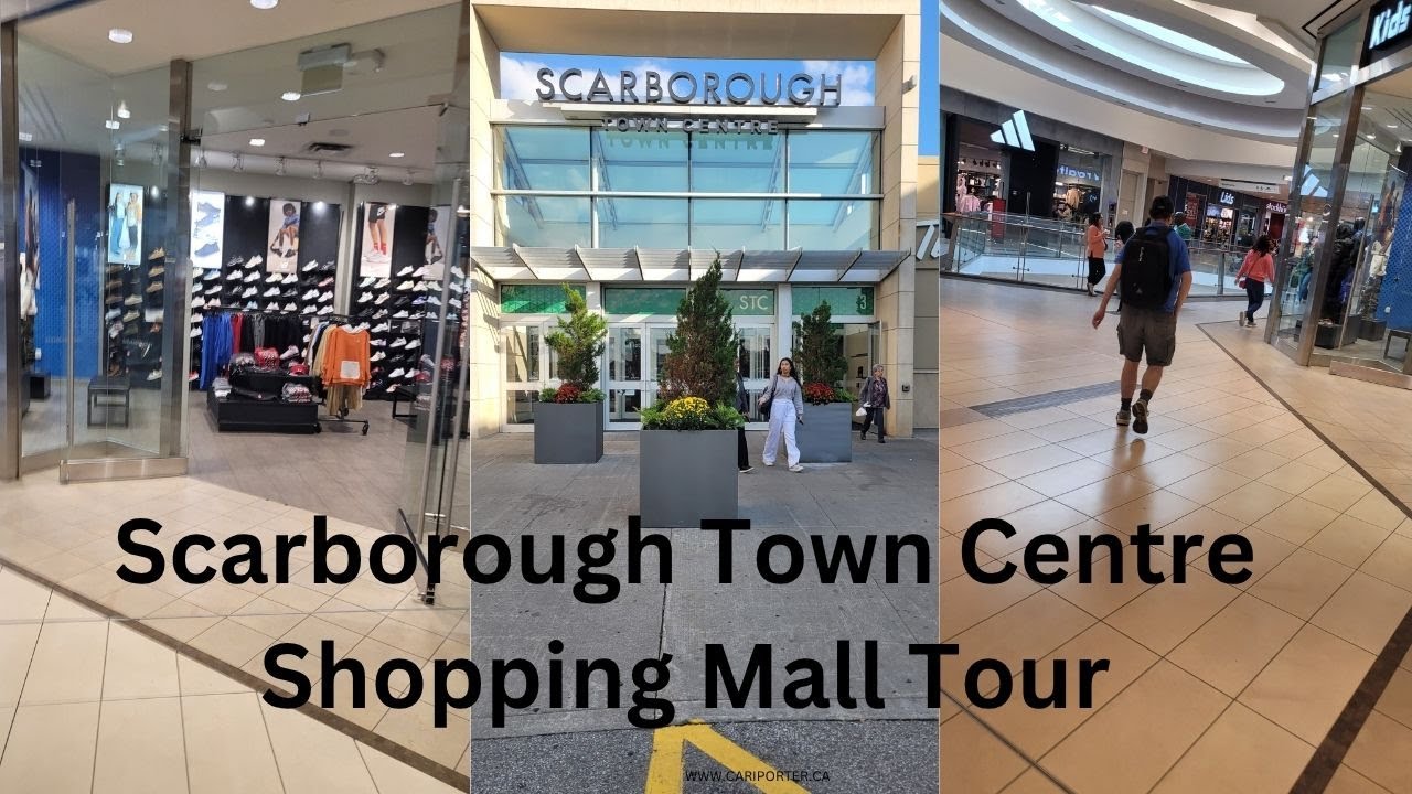 Scarborough Town Centre mall shopping | Face of, Walk of Fame | Toronto, Ontario, Canada| live!