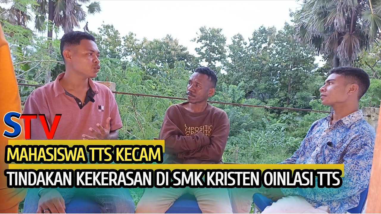PODCAST // MAHASISWA TTS KECAM TINDAKAN KEKERASAN DI SMK KRISTEN OINLASI