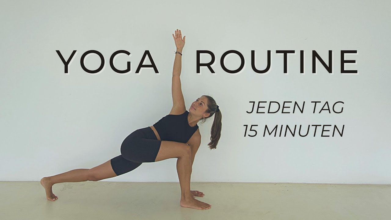 Yoga Morgenroutine für Anfänger / 15 Minuten Full Body
