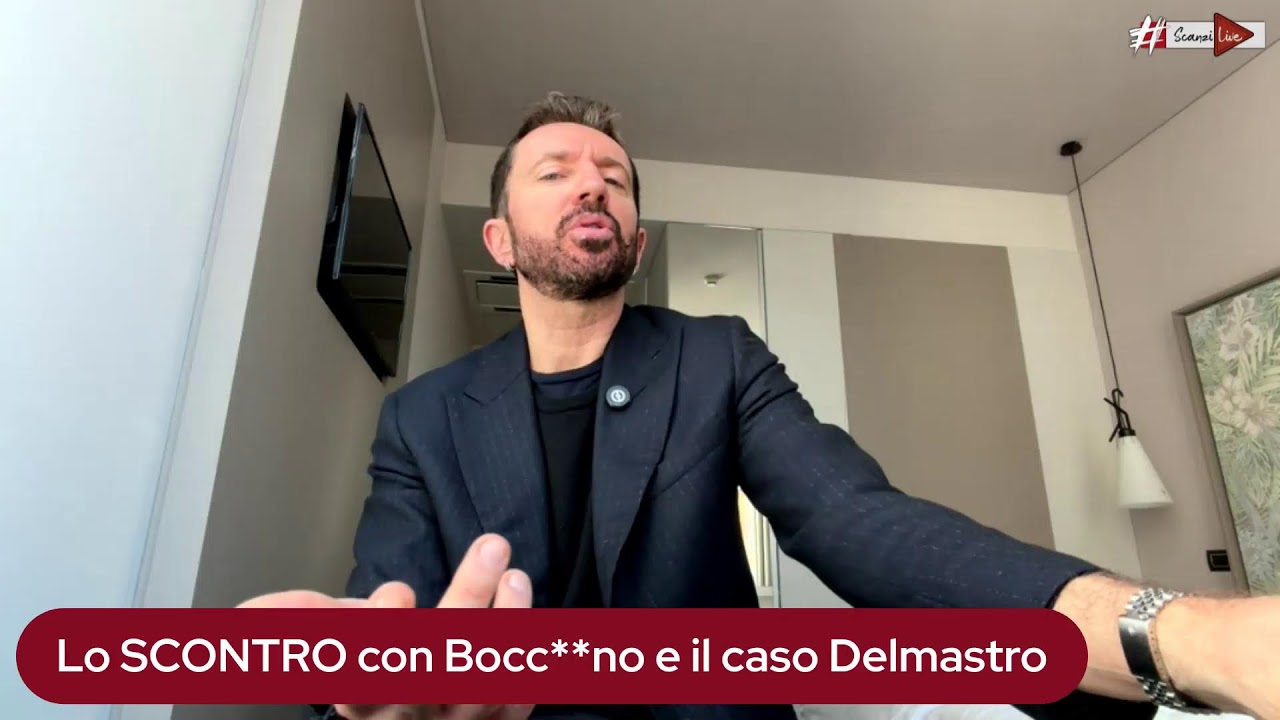 Lo SCONTRO con Bocc**no e il caso Delmastro