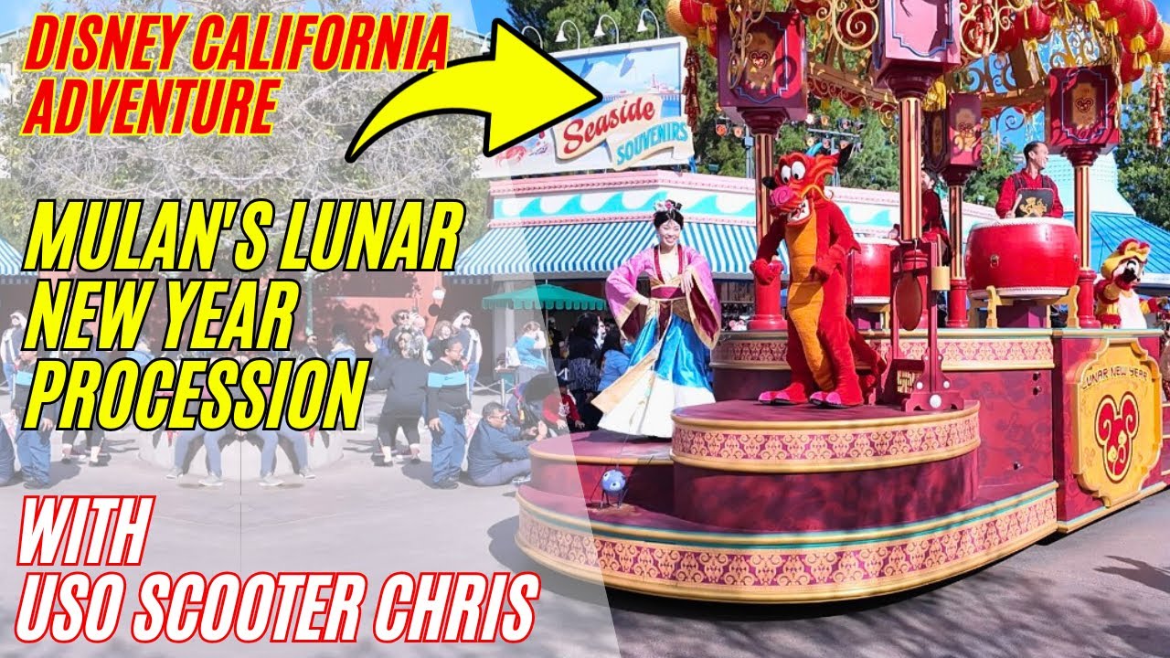 Mulan's Lunar New Year Procession 2026 at Disney California Adventure! 