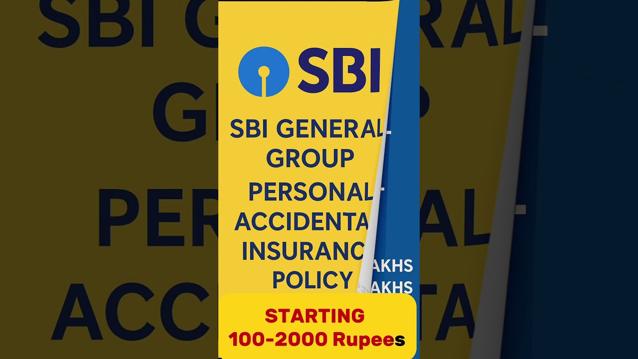 SBI GENERAL GROUP PERSONAL ACCIDENT INSURANCE  #kakinada #new#insurance #accidente #information