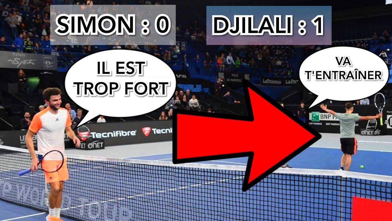 Le Jour où J'ai BATTU GILLES SIMON À L'OPEN 13 ✔️
