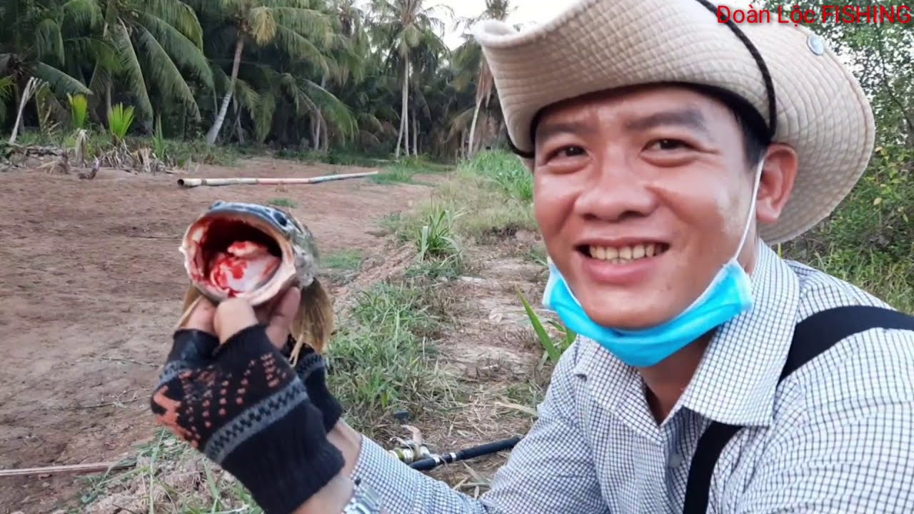 C&acirc;u R&ecirc; C&aacute; Đồng Hầm Hoang D&iacute;nh Hugo | Đo&agrave;n Lộc FISHING
