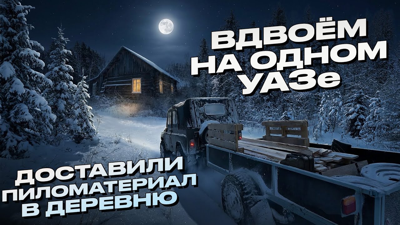 Мы вернулись в глушь. Старый УАЗ, тайга и неприятный разговор в деревне #простоквашино