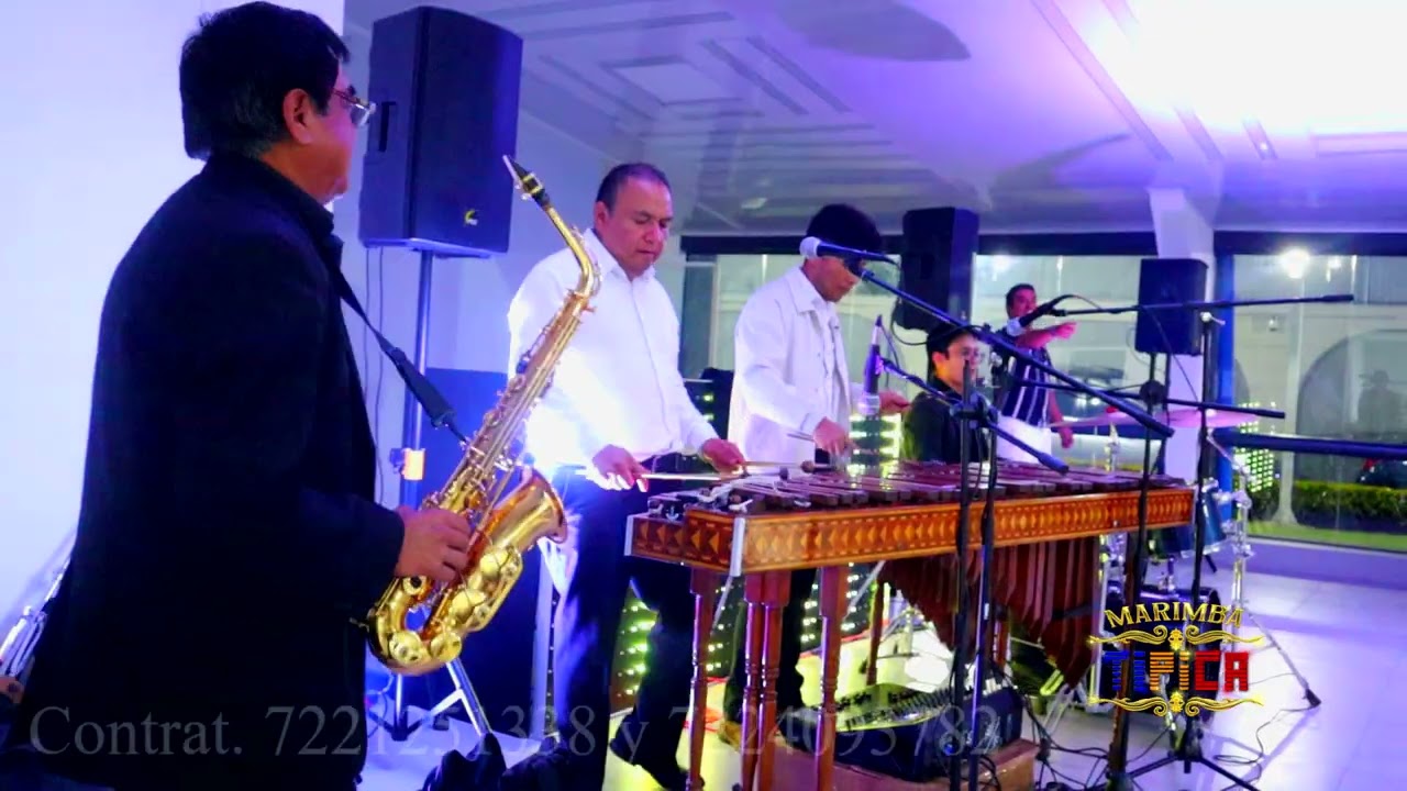 LA ROBERTA con SAXOFÓN 🎷// MARIMBA TÍPICA DE TOLUCA 7221251338 Y 7224093782