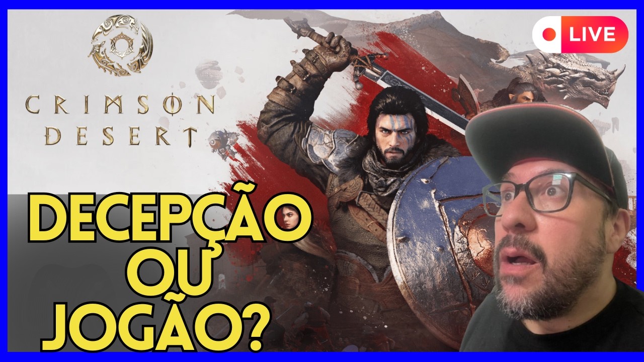 🔴 CRIMSON DESERT AO VIVO: Bora Explorar Juntos? - PS5 Pro