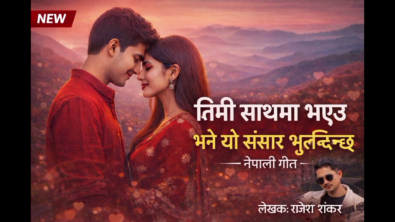 new nepali song तिमी साथमा भएउ भने यो संसार भुल्दिन्छु #newnepalisong #song #aisong #love #foryou 