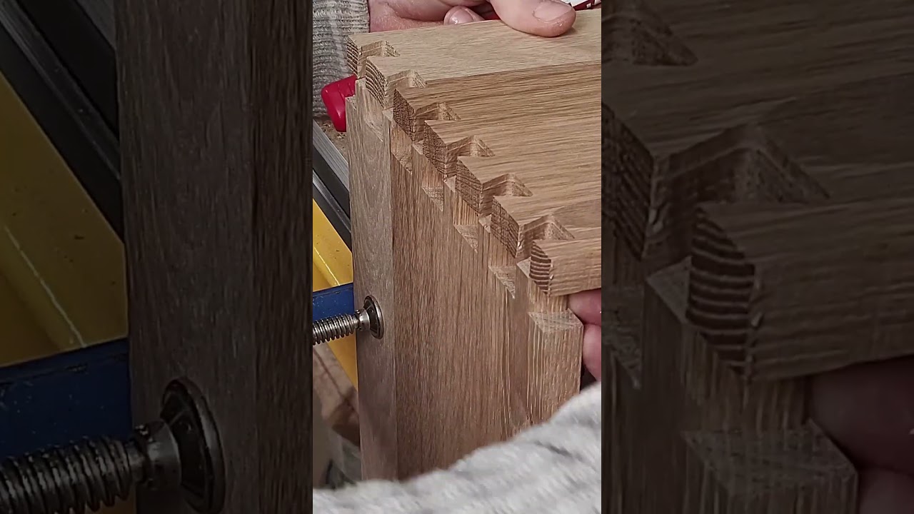 Making dovetails on the CNC