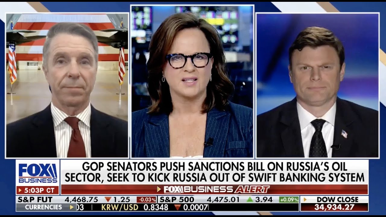 Rep. Wittman joins Liz Macdonald w/ Fox Business to Discuss Escalating Russia-Ukraine Tensions