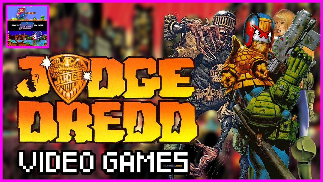 Judge Dredd Video Games | The Reviews Brothers #commodore64 #retrogaming #videogames