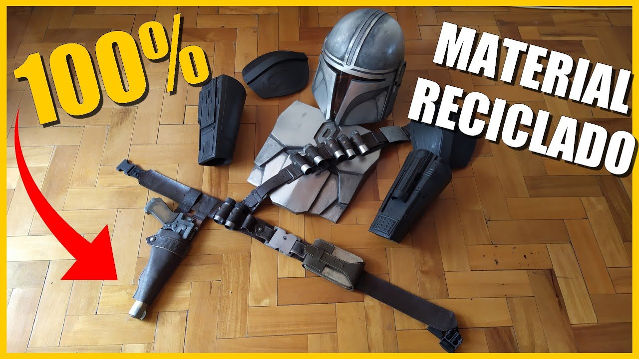 THE MANDALORIAN COSPLAY: Como fazer os cintos e o coldre da armadura de beskar do Din Djarin!