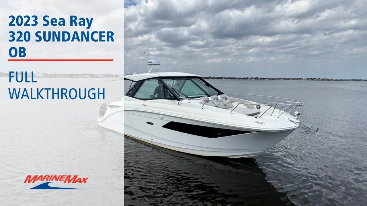 New to you! 2023 Sea Ray 320 SUNDANCER OB
