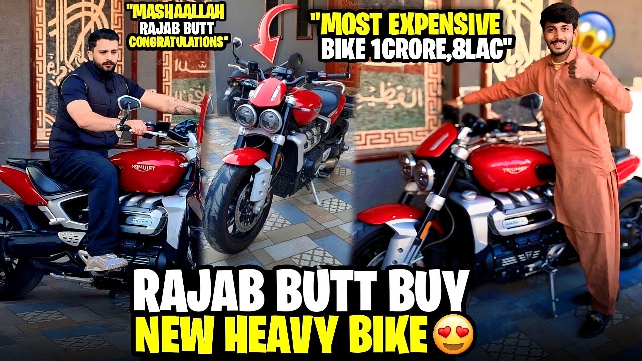 Rajab BHAI Buy New Heavy Bike Most Expensive Bike 1 CRORE 8 Lac 💕