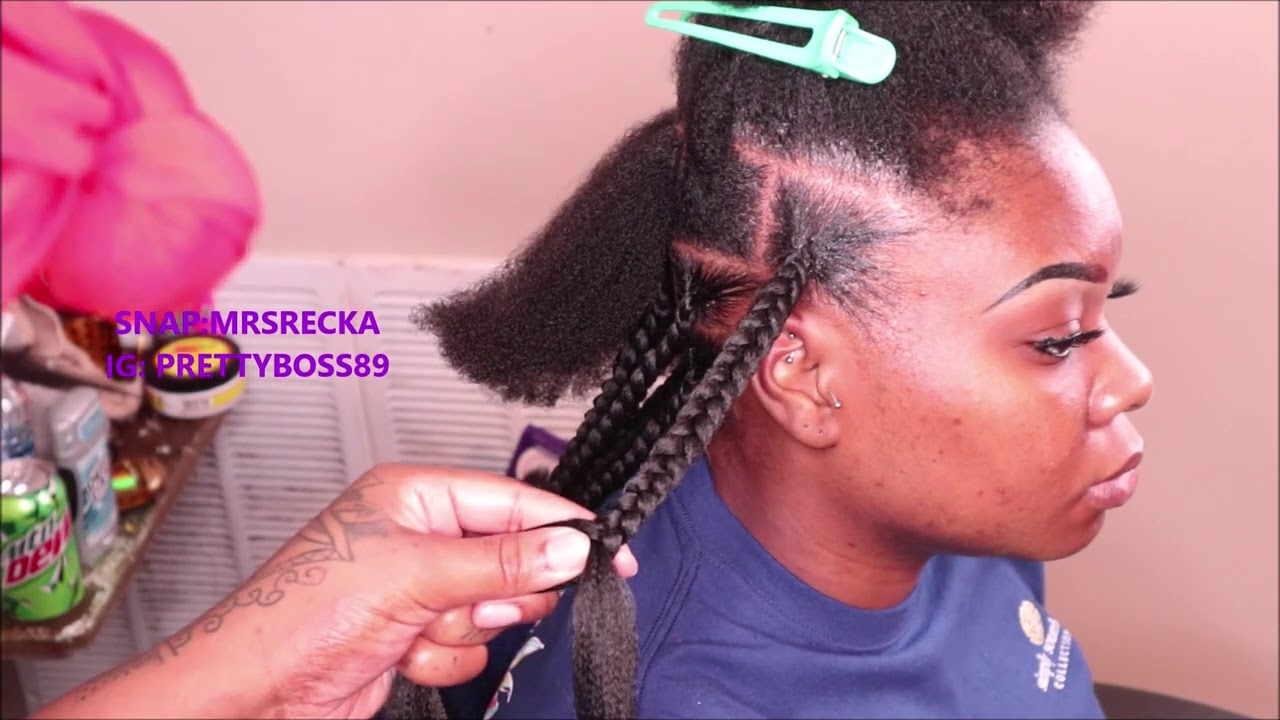 JUMBO KNOTLESS BRAIDS | QUEEN B HAIR | LONG BRAIDS