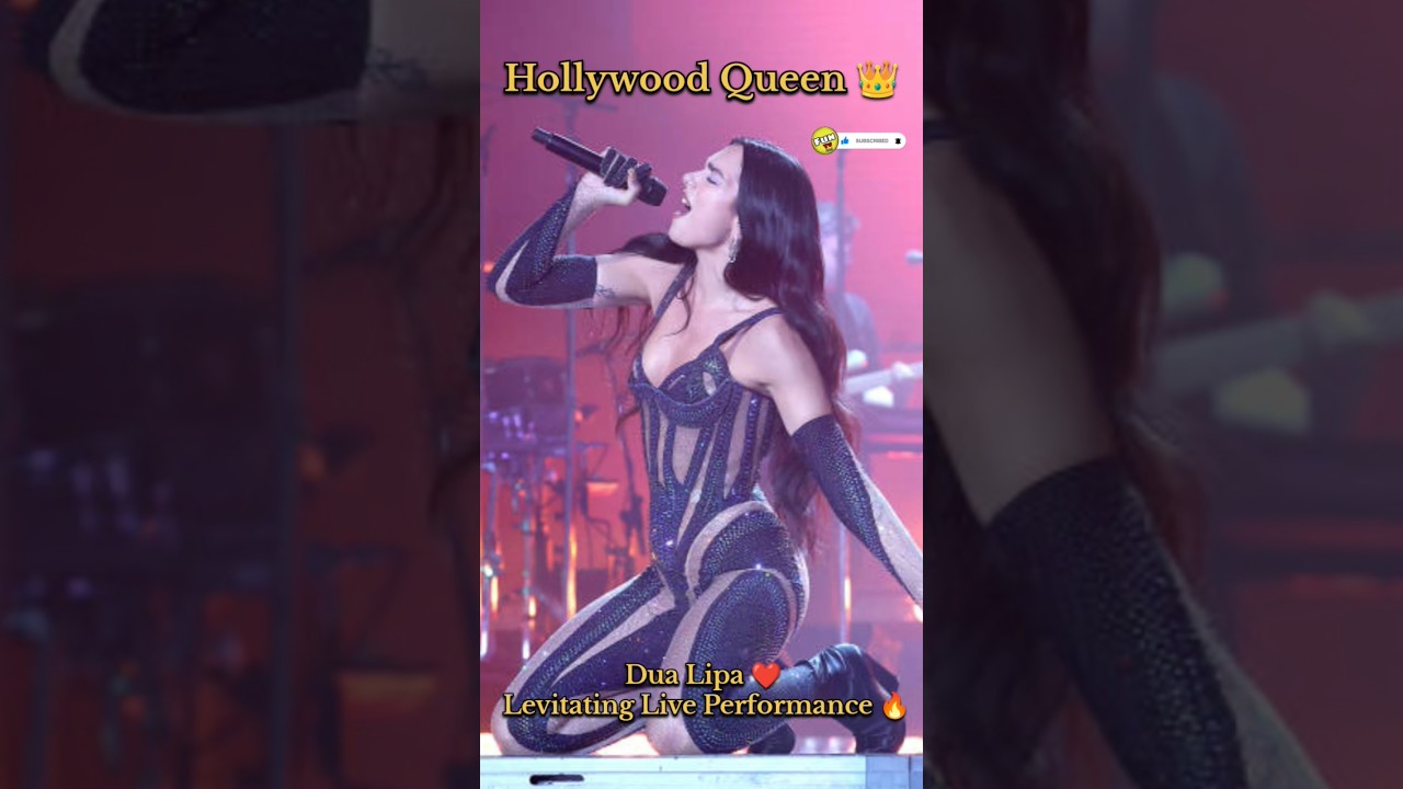 Dua Lipa ❤️ Levitating Live Performance 2025 | Must Watch 🔥 #shorts #dualipa #poprising #popband
