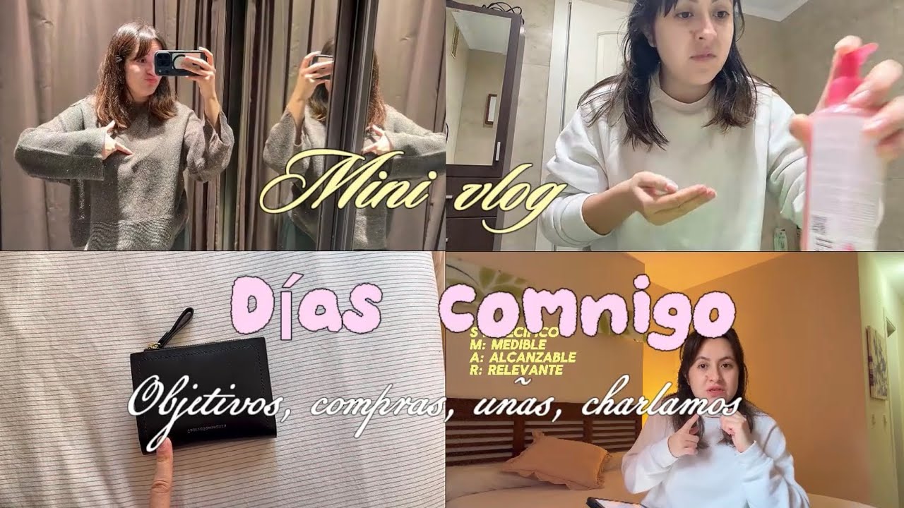 Mi rutina real en mis 20s + cómo fijé mis objetivos |VLOG 03