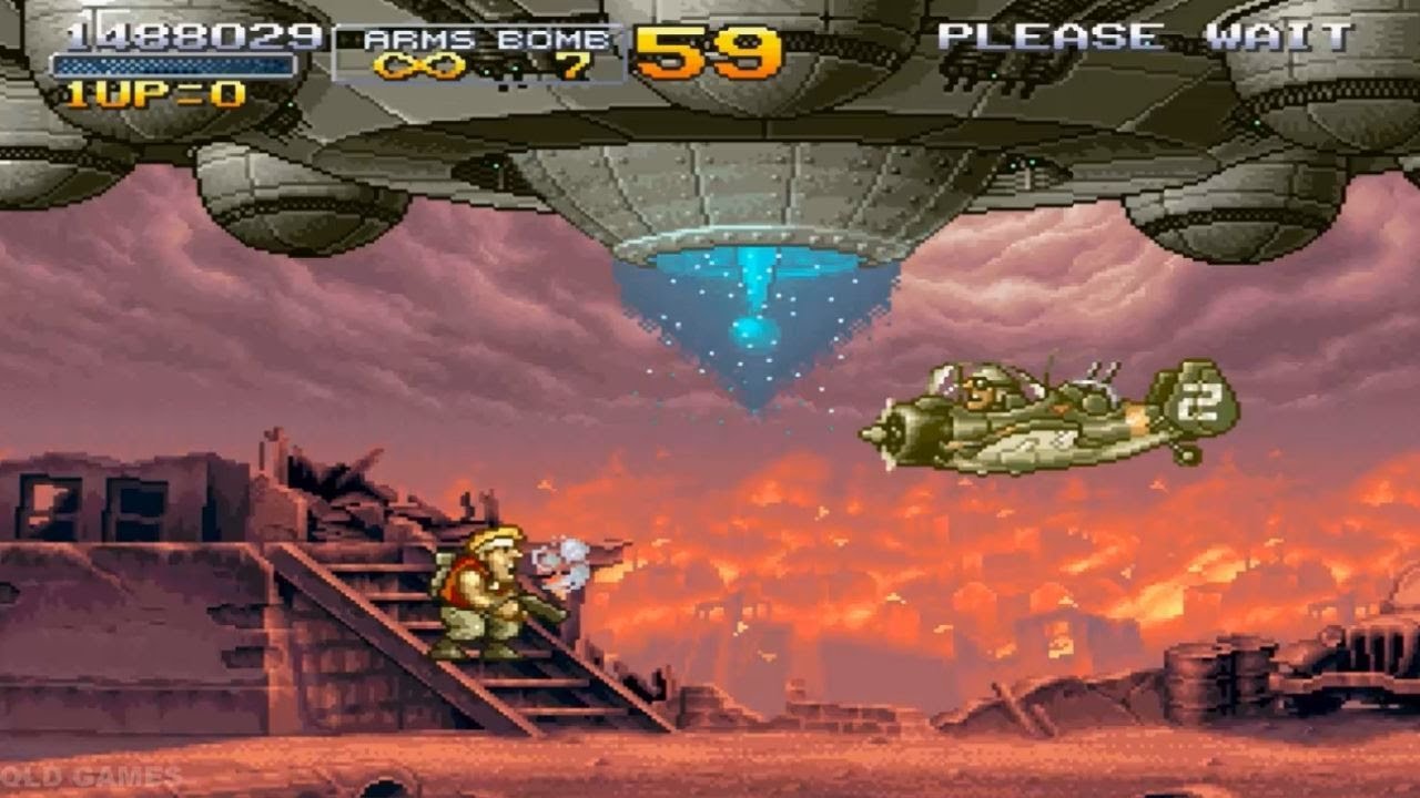 لعب طويل Metal Slug X