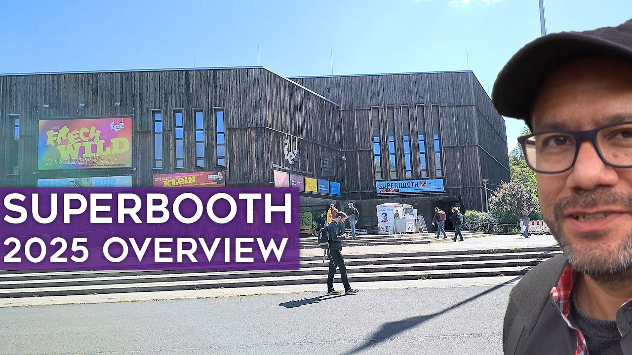 Some superb SuperBooth booths (2025 edition)