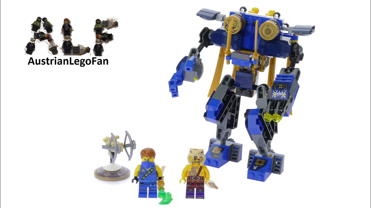 Lego Ninjago 70754 Jay's ElektroMech - Lego Speed Build Review