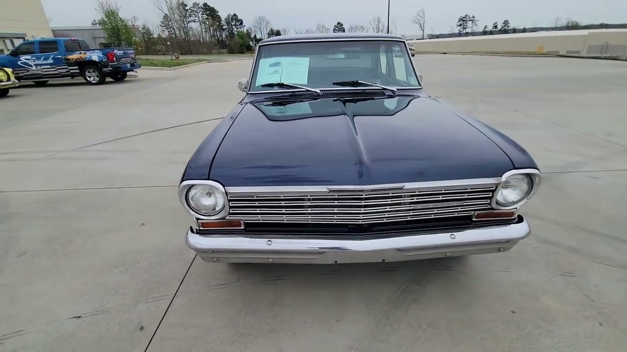 1963 Chevrolet Nova 4 door with 700R4 Automatic Transmission