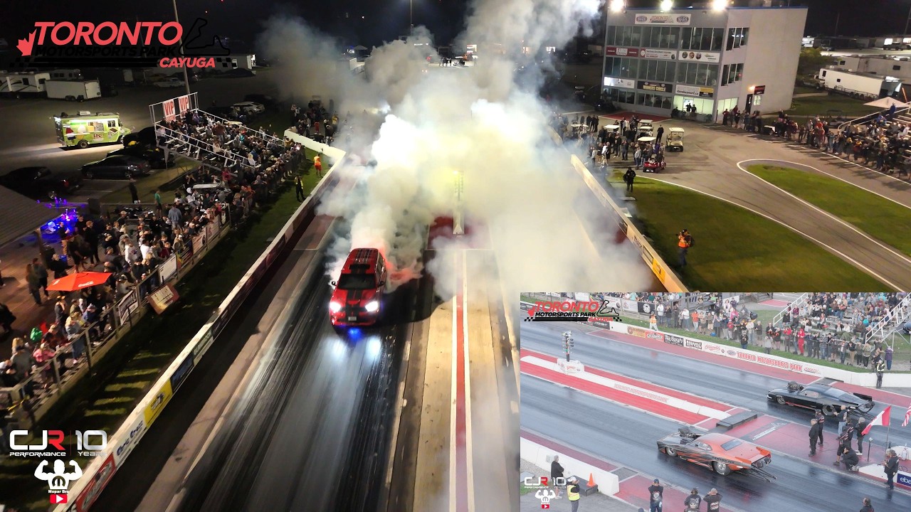 drag racing labour day weekend spectacular 2025 saturday highlights toronto motorsports park