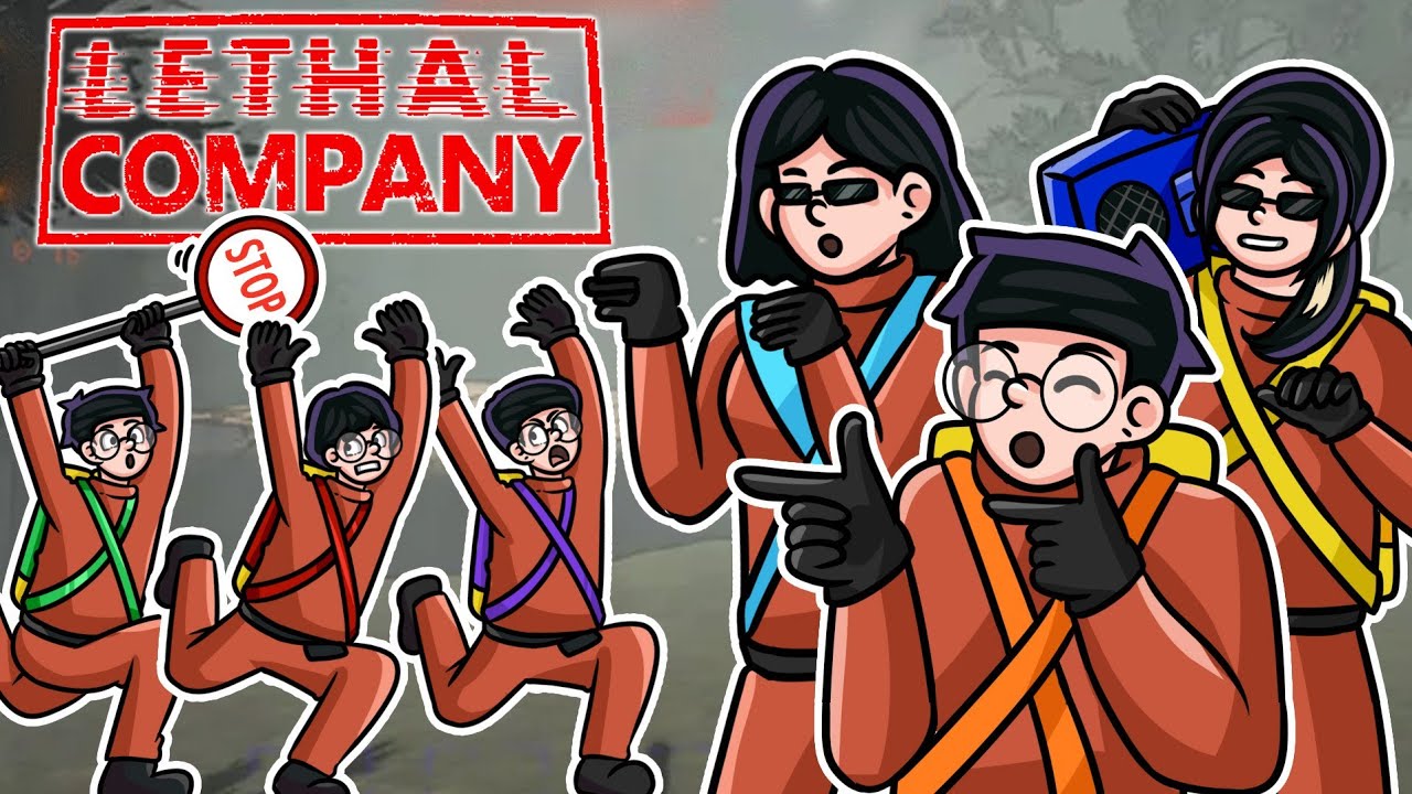 FULL SQUAD CUCURUTUT NIH LET'S GO! - Lethal Company Indonesia