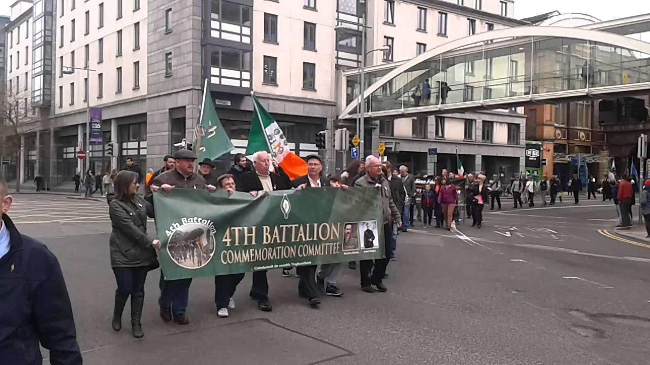 Liverpool Irish Flute Band, Easter Rising Parade, Dublin