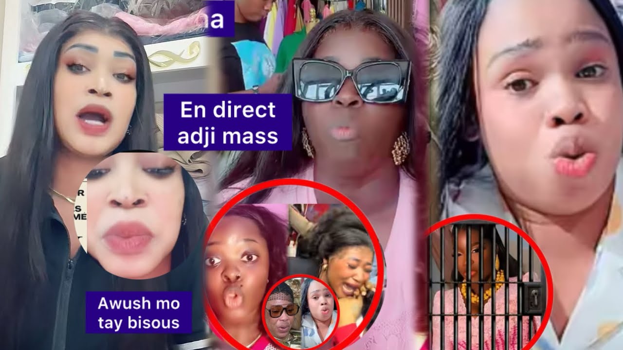  ‼️😱En Direct Adji Mass 🫢Plinthe Bi Yayou Mame Ndiay savon Dafa..Té Maman Vulgaire Ak Awush 