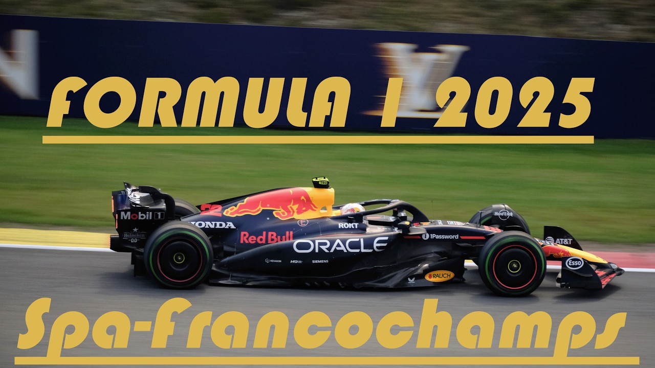 Formula 1 Spa-Francorchamps 2025 | Insane Speed and Raw Sound POV | Podium | Slow-Motion Captures
