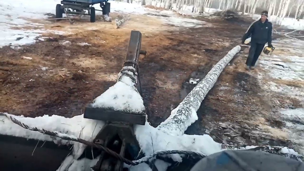 заканчиваем делянку и уплываем домой.
