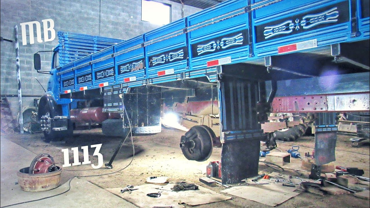 Come&ccedil;ando os Trabalhos 🛠 Mercedes-Benz 1113 (turbo/intercooler) - Schulis Customs / Projetos - Ep. 1