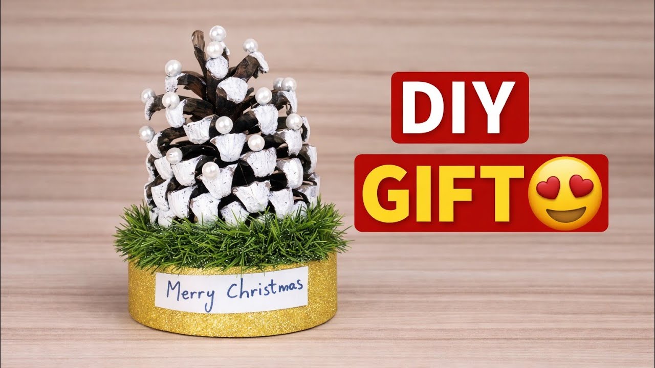 DIY pine cone craft 💡idea|| Best out of waste craft