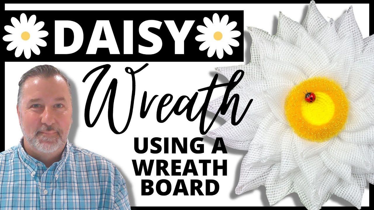 Венок из маргариток — набор для создания венка — изготовление венка из маргариток