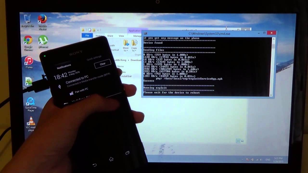Sony Xperia Z3/C: Root on a Locked Bootloader (KitKat) [giefroot]