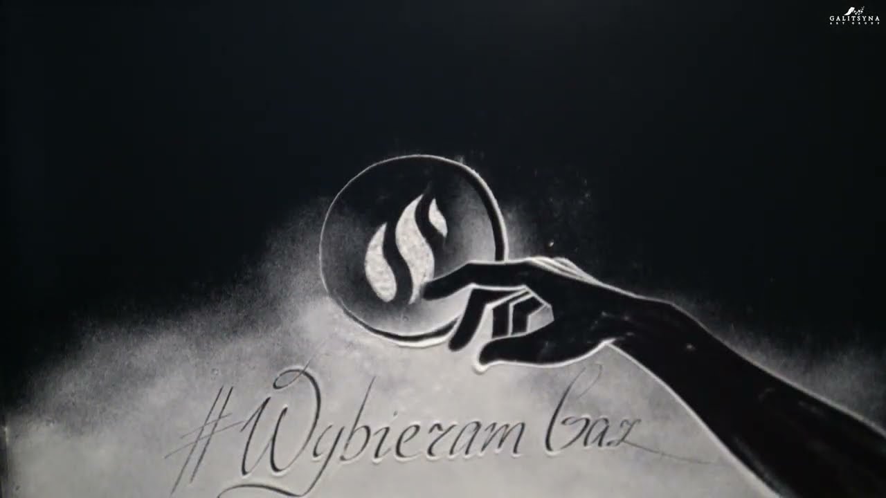 Polska Sp&oacute;łka Gazownicza - Malowanie Śniegiem. Mam Talent - Artyści Galitsyna Art Group. Atrakcje.