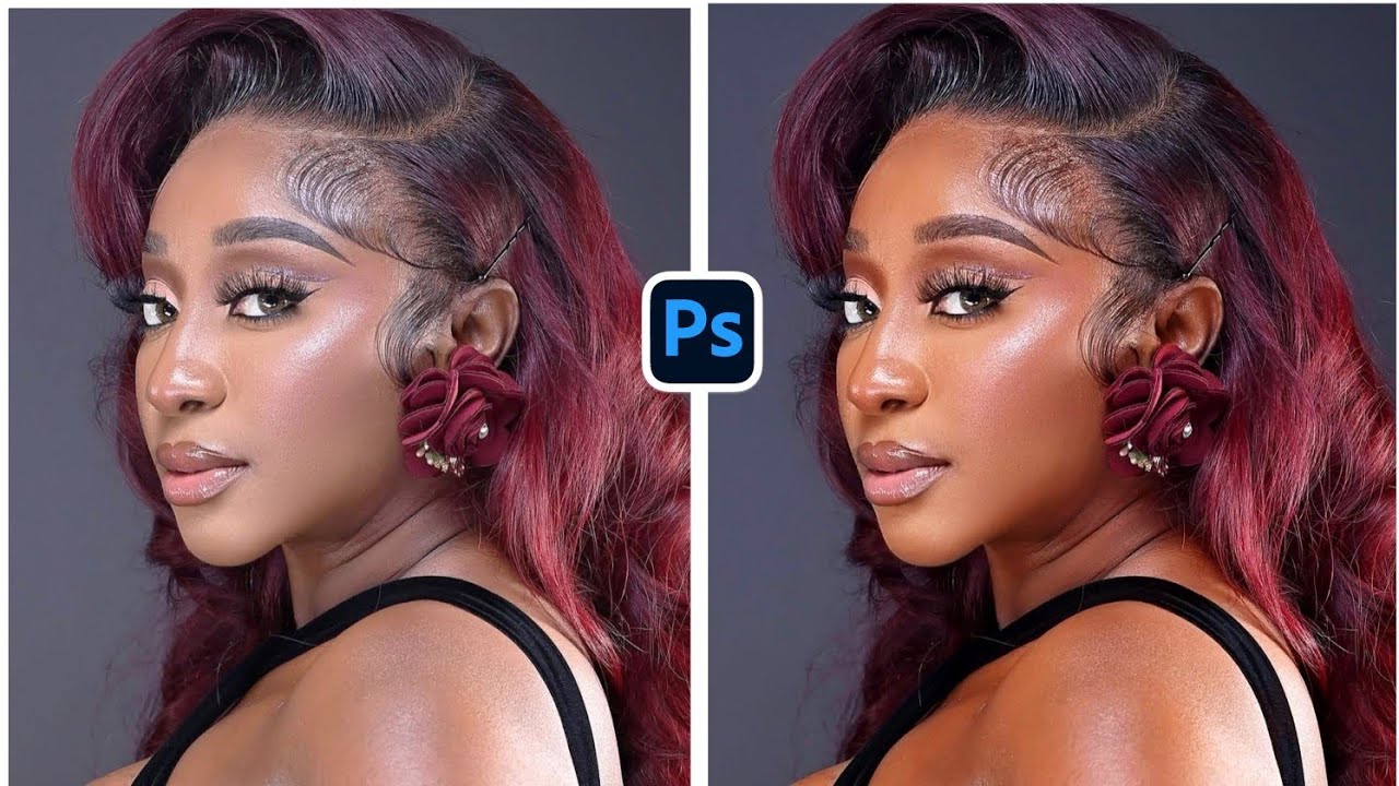 How to Match Skin Tone With Solid Color Using Photoshop - Photoshop Tutorial