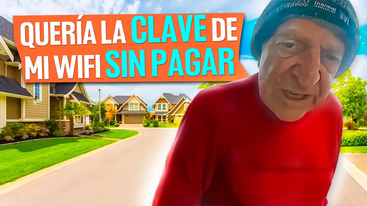Un anciano le estaba ROBANDO el WIFI a su vecino 😅😂