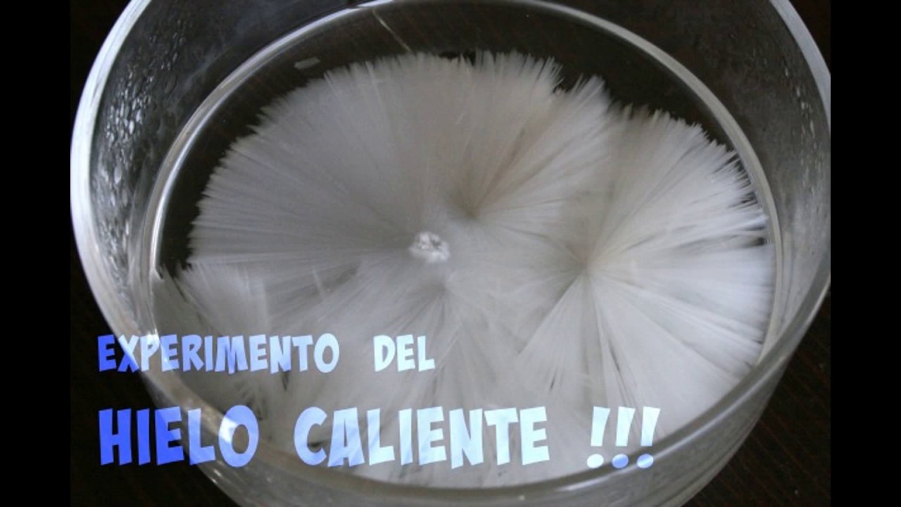 Hielo caliente instantáneo