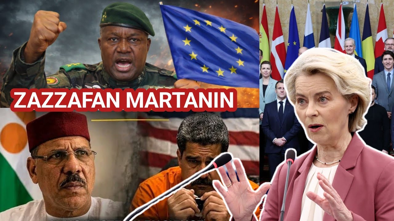 Zazzafan Martanin Niger 🇳🇪 Zuwa Ga Turawan France 🇨🇵 Da Amurka 🇺🇲 