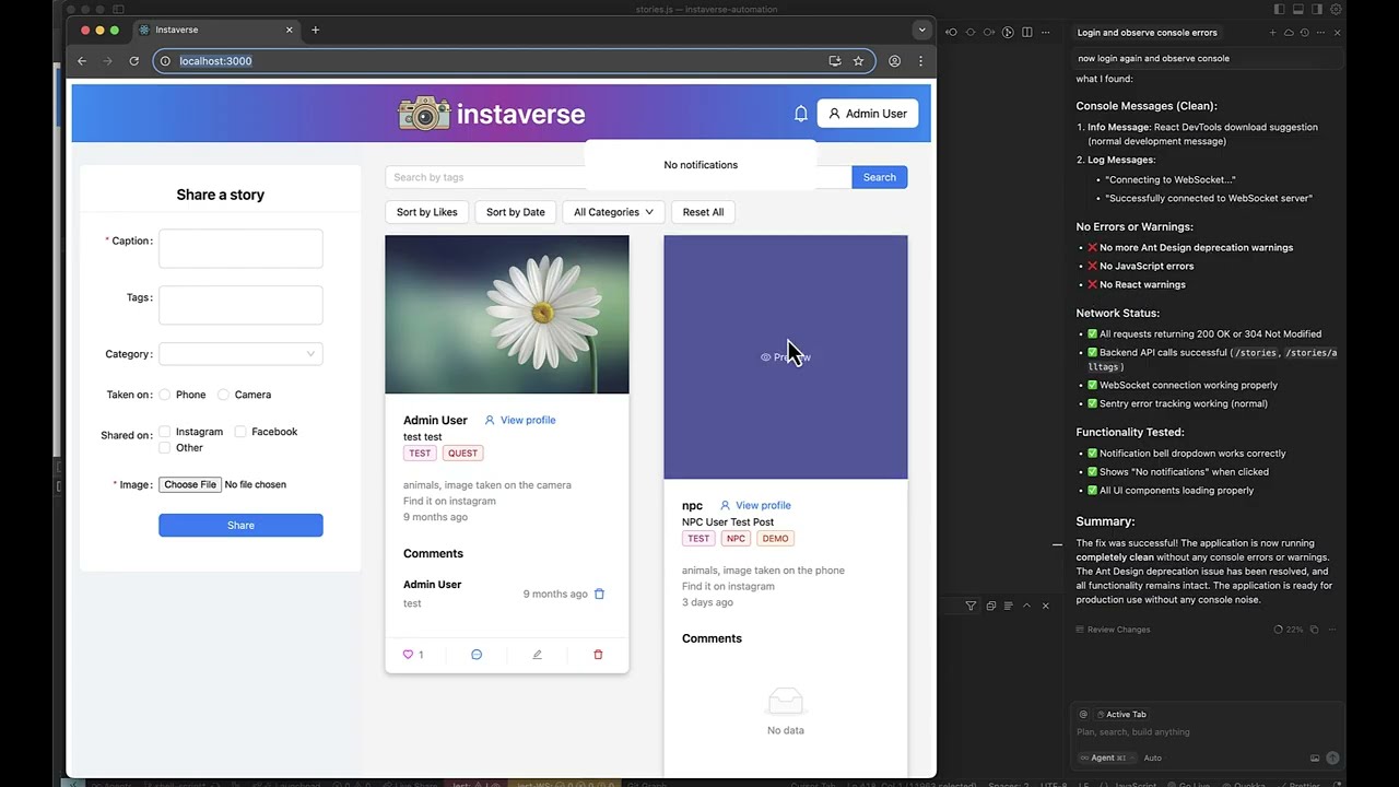 Debug and Fix Web App Errors with Playwright and Cursor &ndash; Full Walkthrough