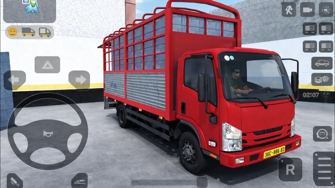 Mini Truck 🚚 Simulator Vietnam 🇻🇳 | Bricks Delivery | Android Mobile Gameplay 