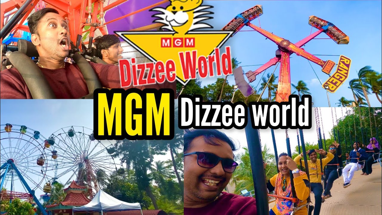 MGM Dizzee World Chennai In Tamil 🎡| Theme Park | Ticket Price | Thrill & Fun Rides | Full Review