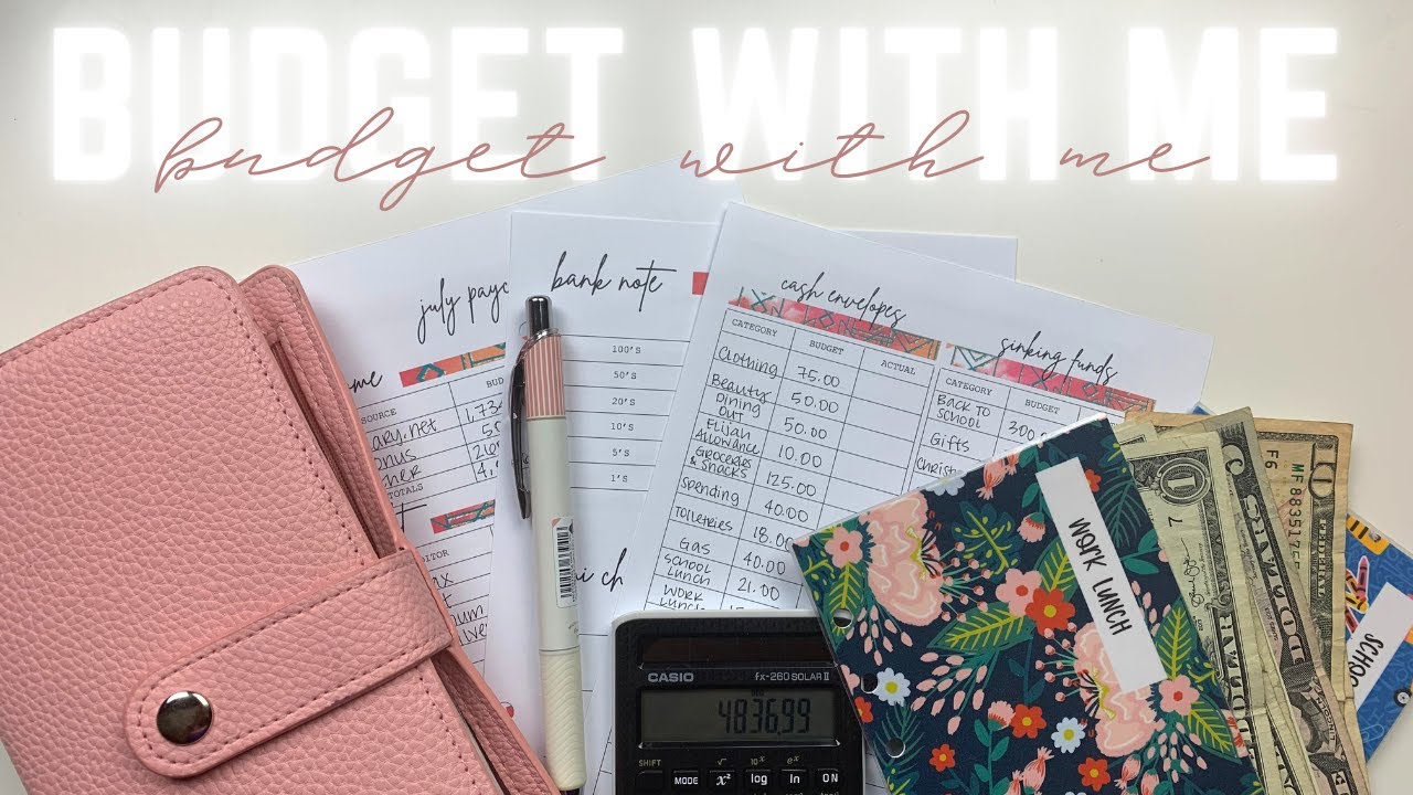 July Paycheck Budget No. 1 | Real Numbers | MamasGottaBudget