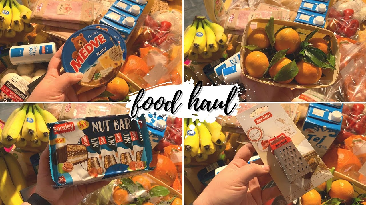 Heti nagybevásárlás Lidl - FOOD HAUL 🛒💸