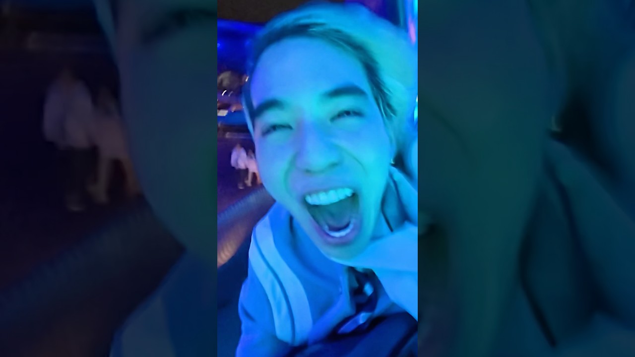 First time Tron DisneyLand